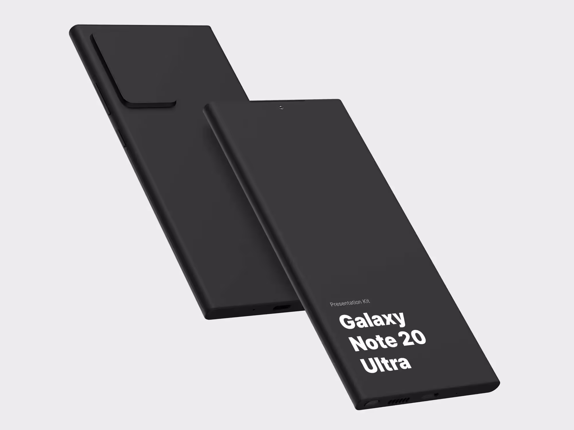 Galaxy Note 20 Ultra Mockups | High Quality Asset
