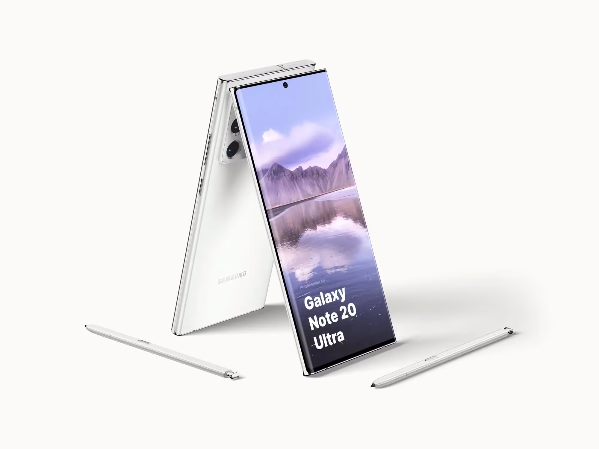 Galaxy Note 20 Ultra Mockups | Pro Designer Pack