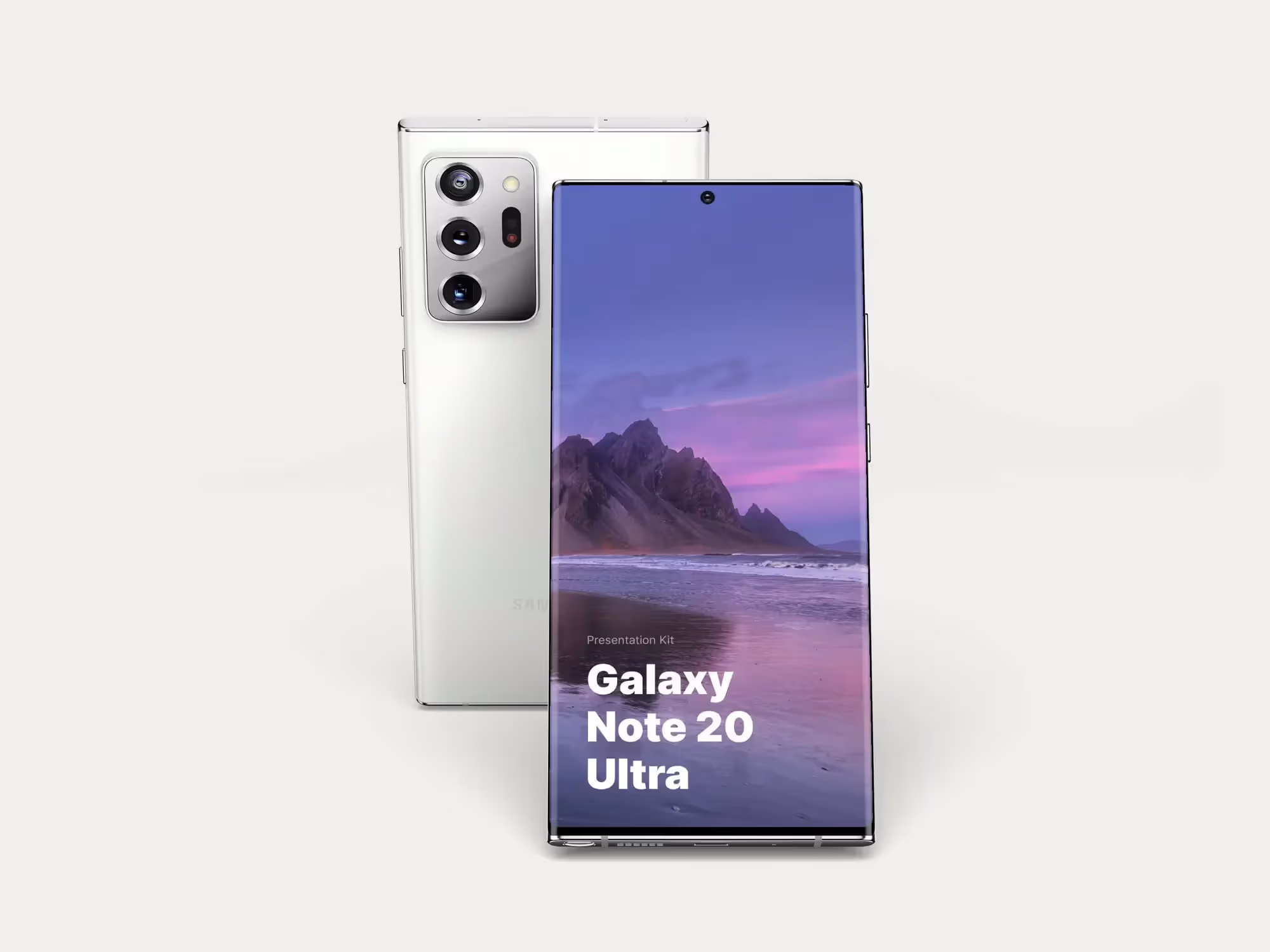 Galaxy Note 20 Ultra Mockups | Best Commercial Version