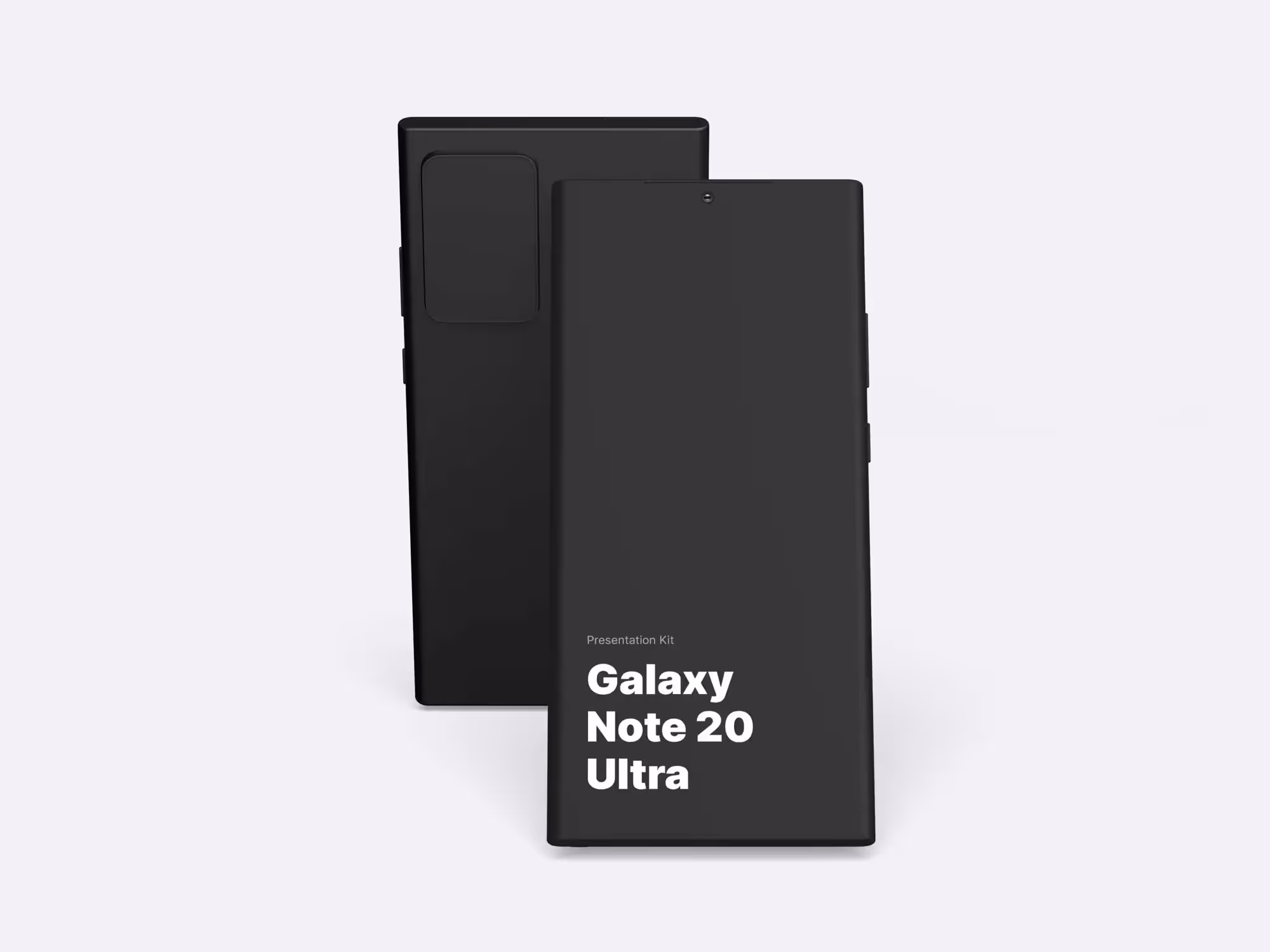 Galaxy Note 20 Ultra Mockups | Professional Template