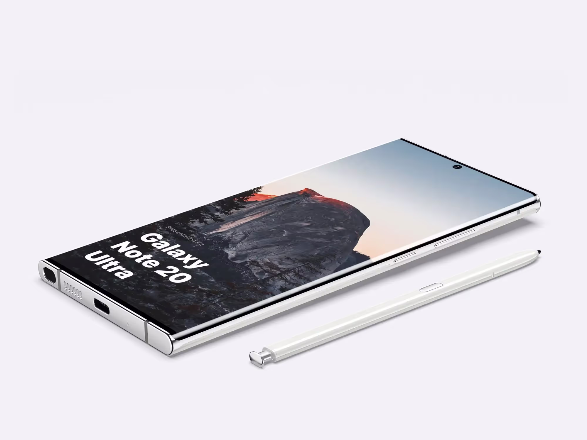 Galaxy Note 20 Ultra Mockups | Best Commercial Version