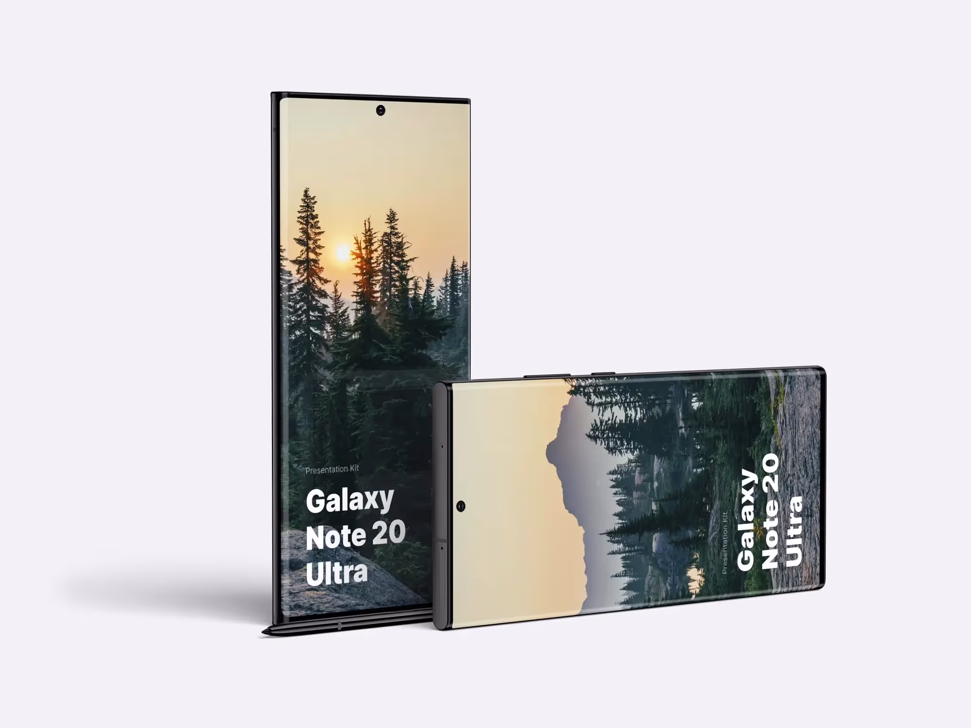 Galaxy Note 20 Ultra Mockups | Professional Template