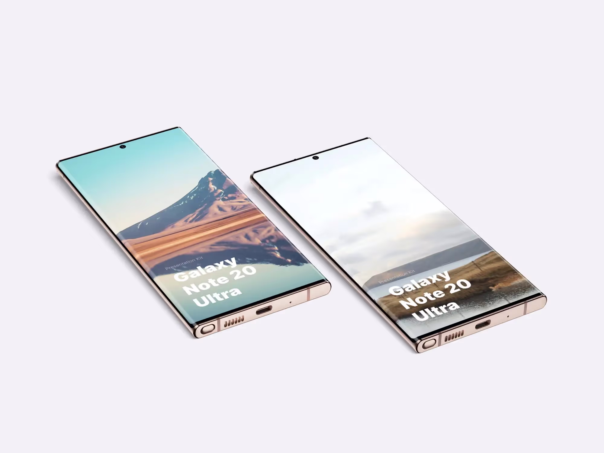 Galaxy Note 20 Ultra Mockups | High Quality Asset