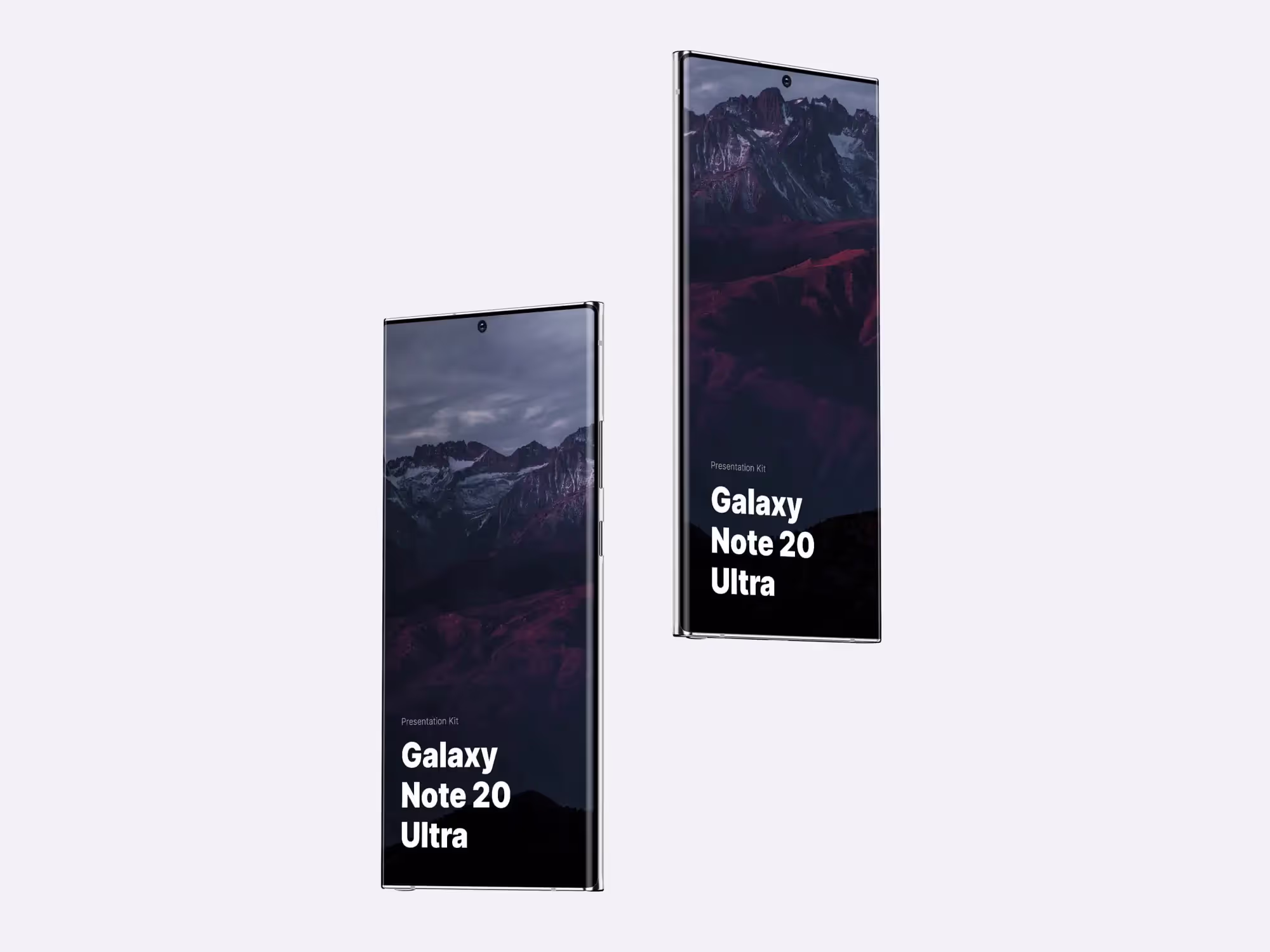 Galaxy Note 20 Ultra Mockups | High Quality Asset