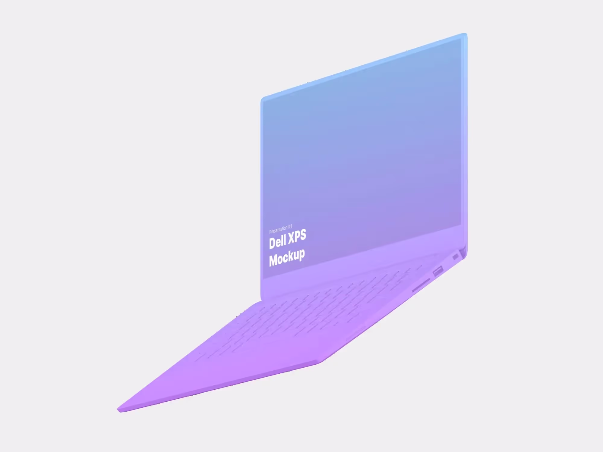 Dell XPS Mockups | Top Selling Mockup