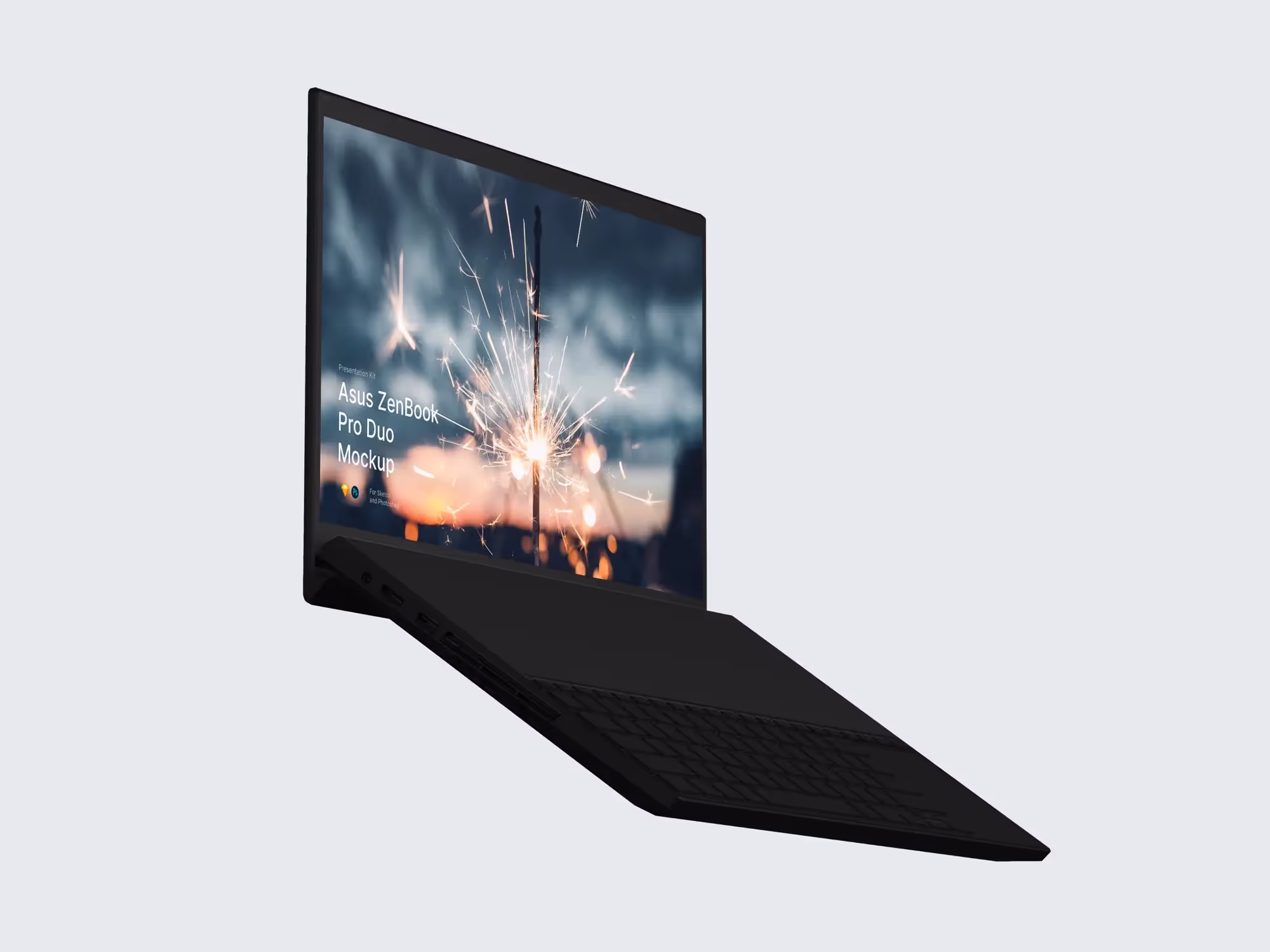 Asus ZenBook Pro Duo Mockups | Top Selling Mockup