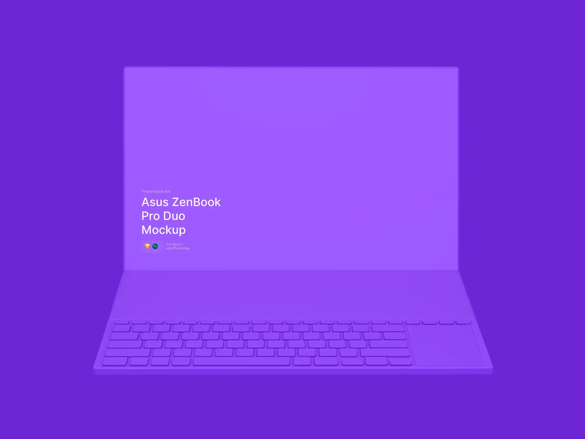 Asus ZenBook Pro Duo Mockups | Pro Designer Pack