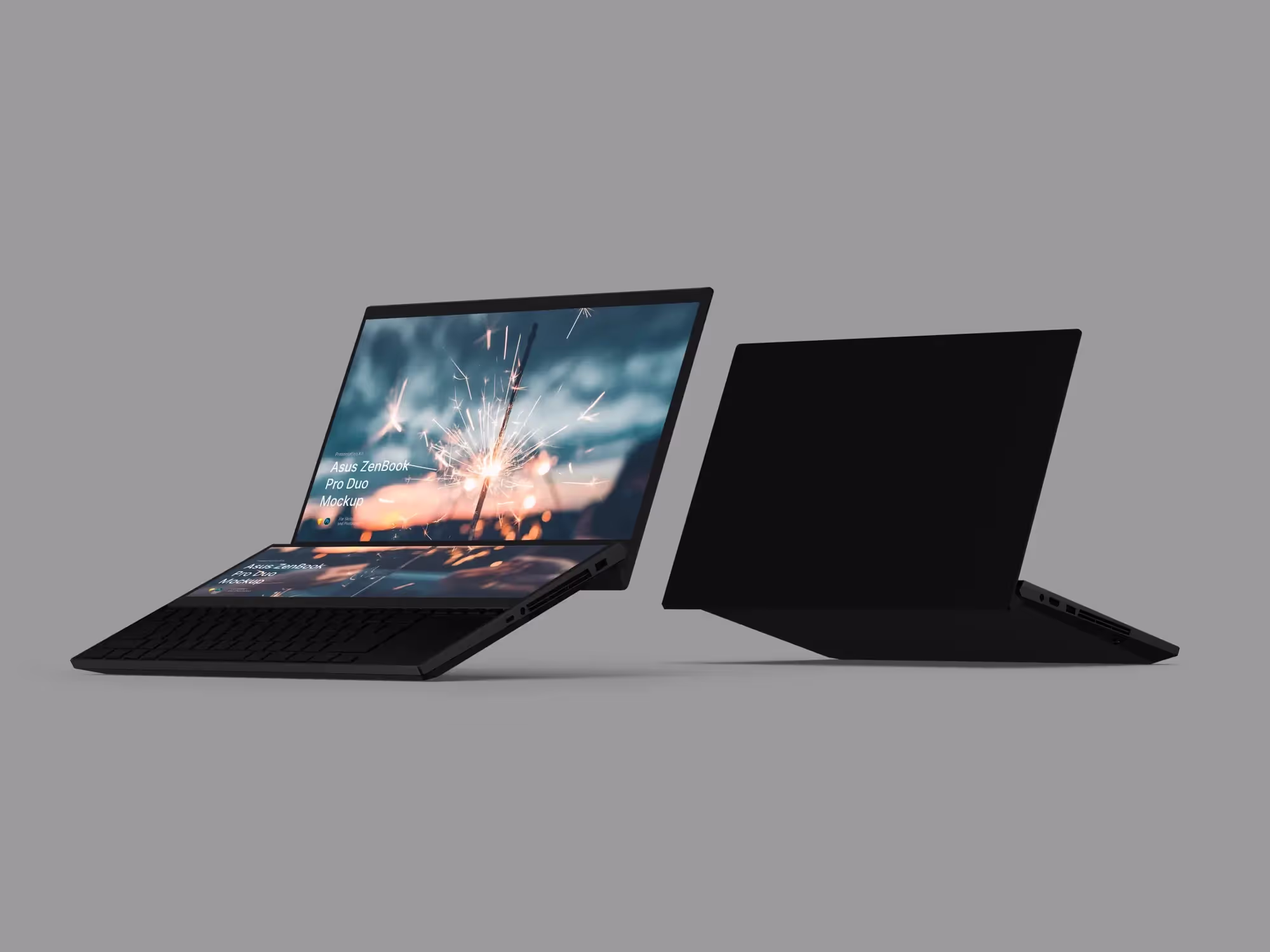 Asus ZenBook Pro Duo Mockups | Download at ls.graphics