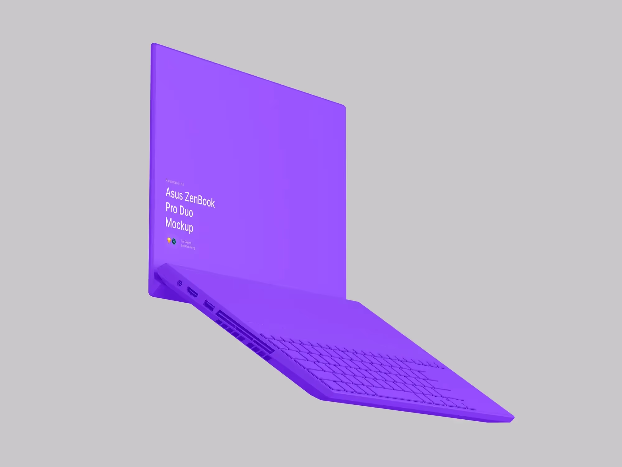 Asus ZenBook Pro Duo Mockups | Best Commercial Version