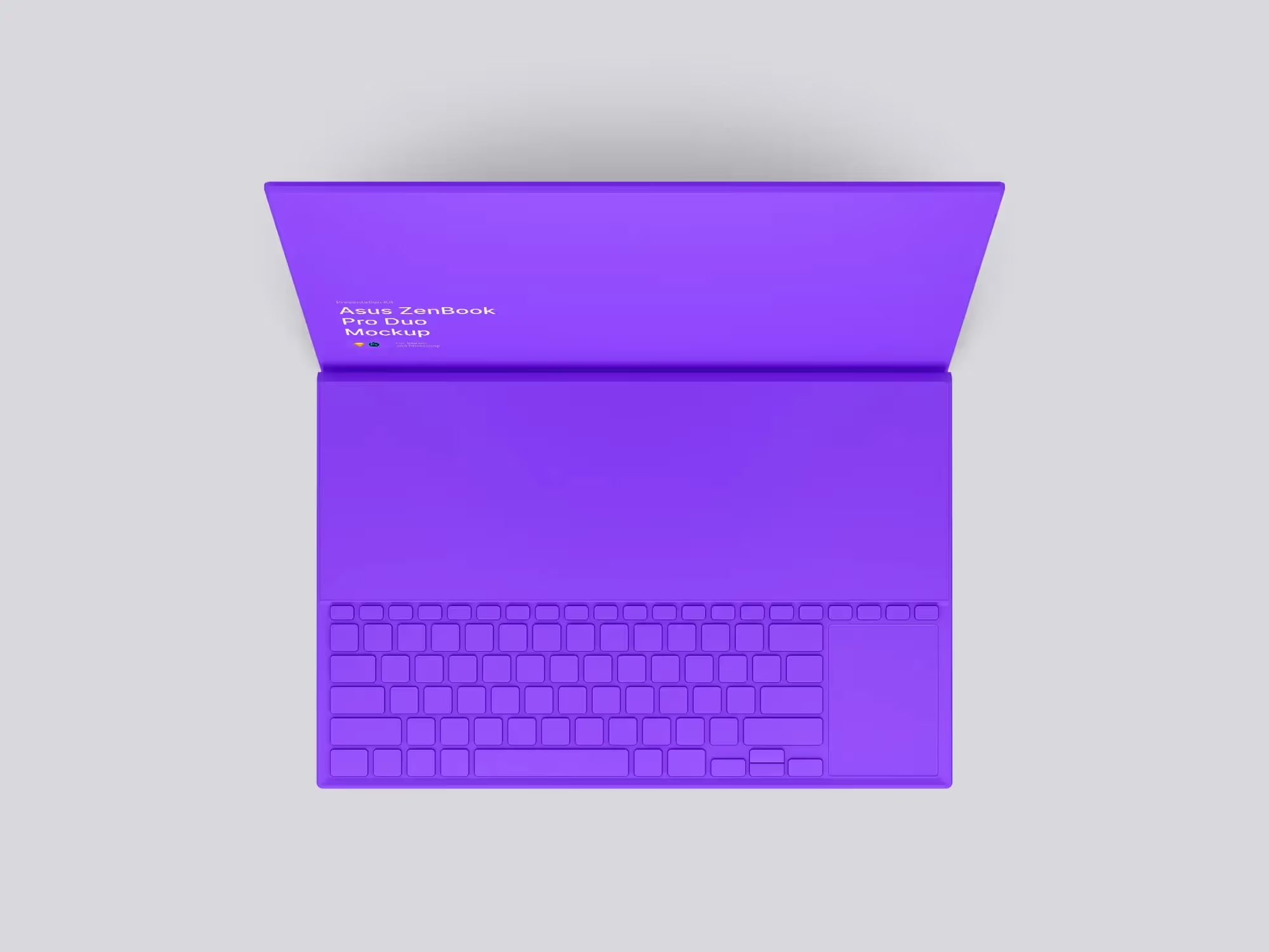 Asus ZenBook Pro Duo Mockups | High Quality Asset