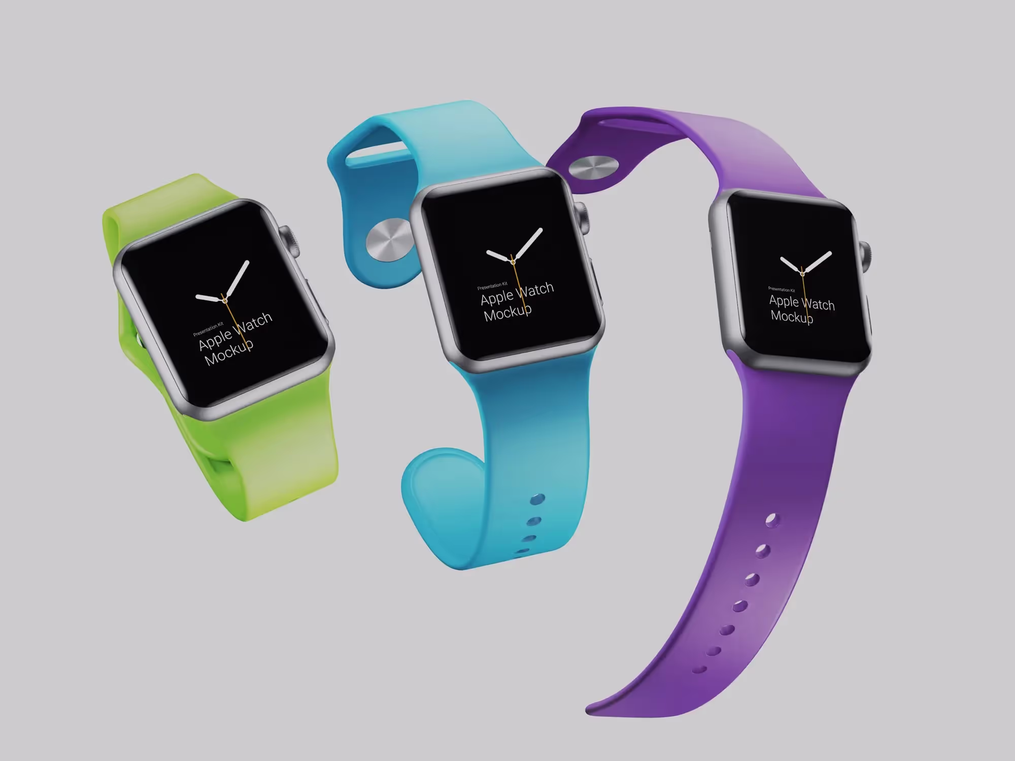 Apple Watch 3 Mockups | Commercial License Ready