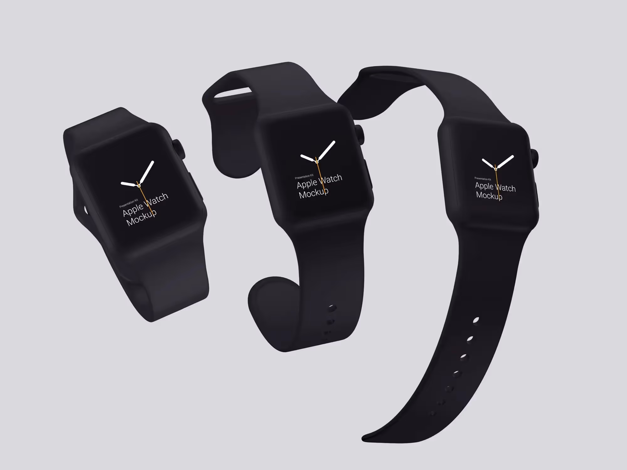 Apple Watch 3 Mockups | Commercial License Ready