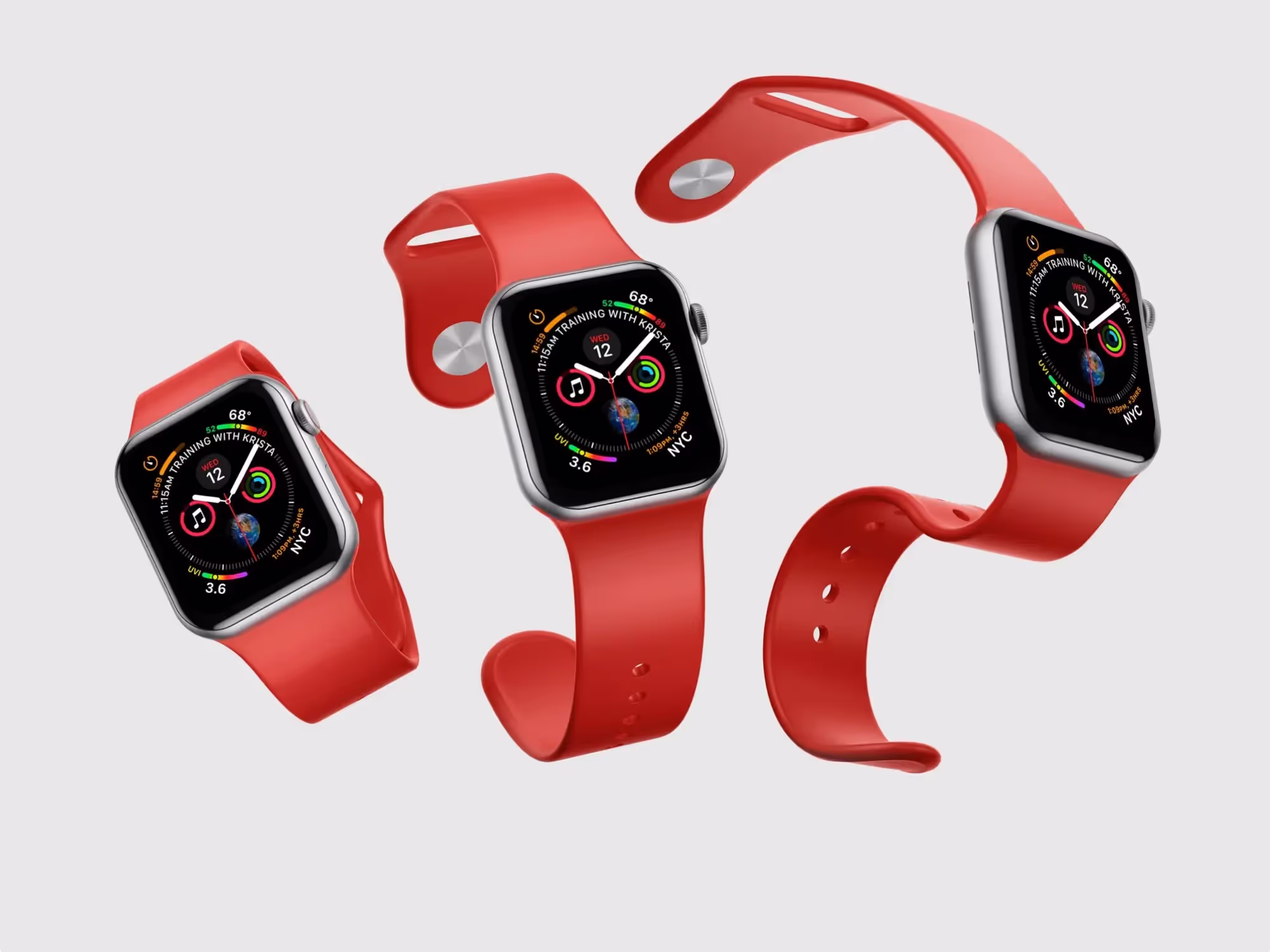 Apple Watch 4 Mockups | Available on ls.graphics
