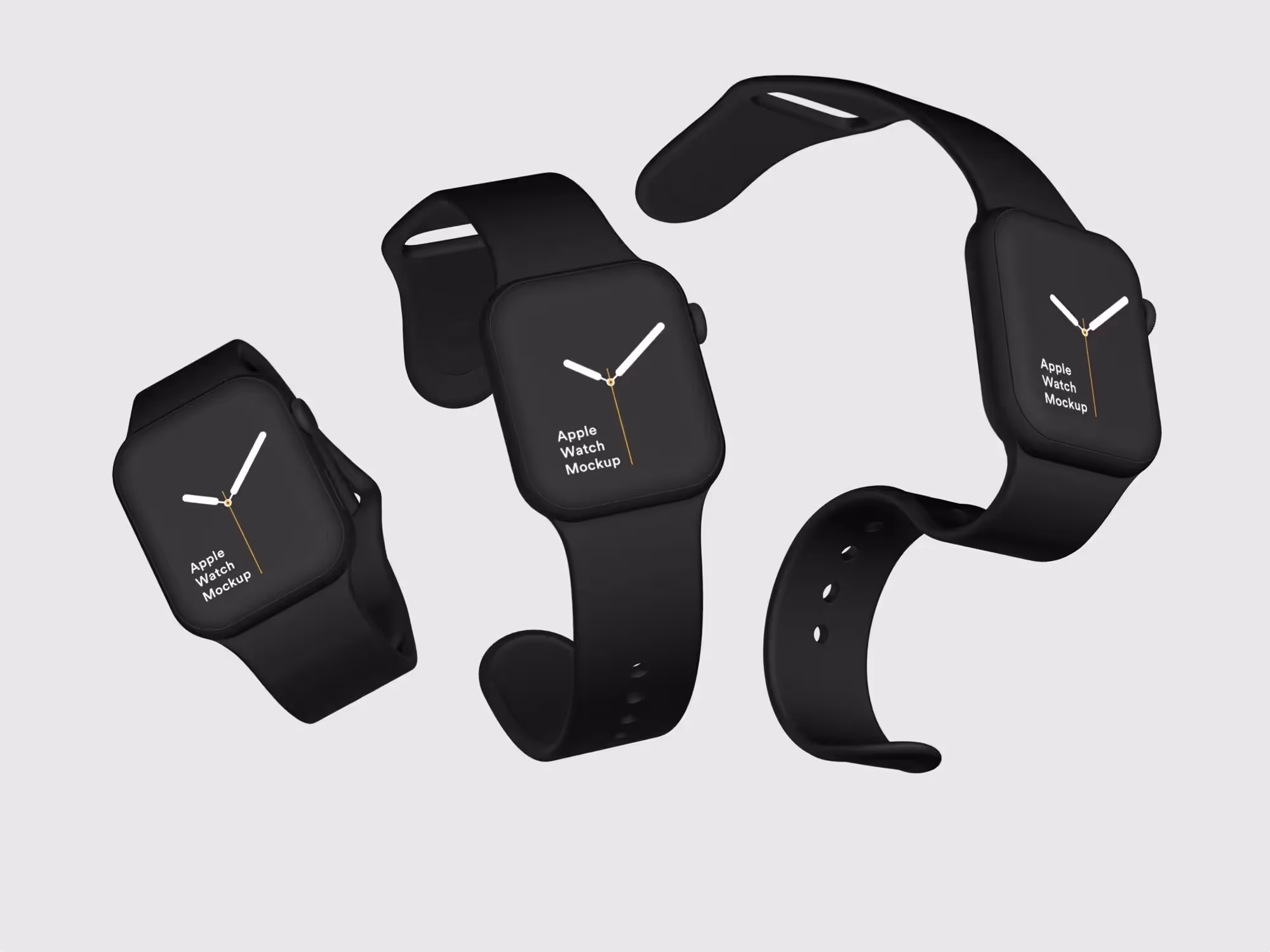 Apple Watch 4 Mockups | Full Resolution File