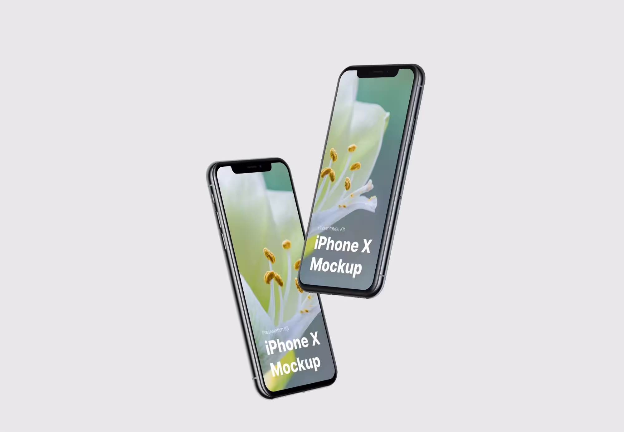 Apple iPhone X Mockups | Professional Template