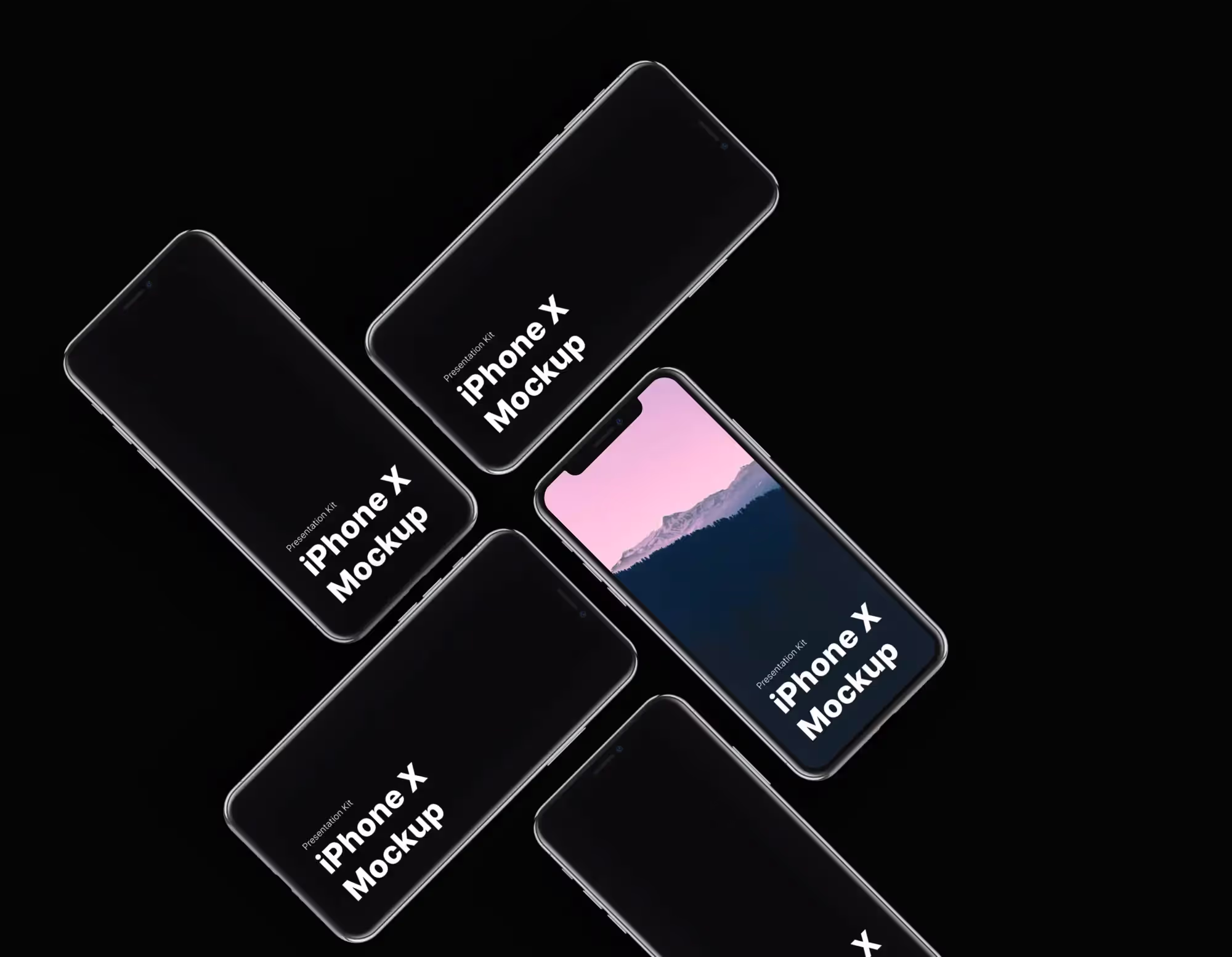 Apple iPhone X Mockups | Best Commercial Version