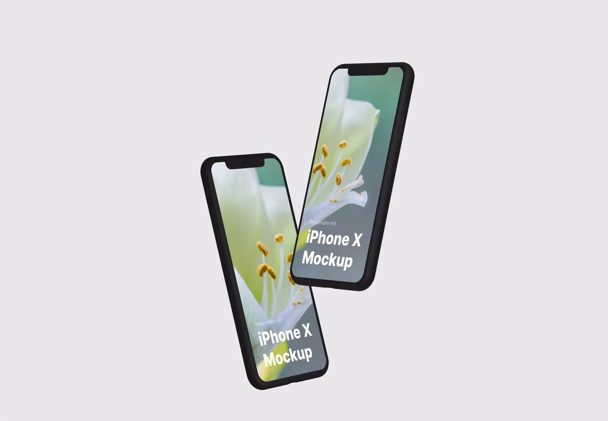 Apple iPhone X Mockups | Premium Download Ready