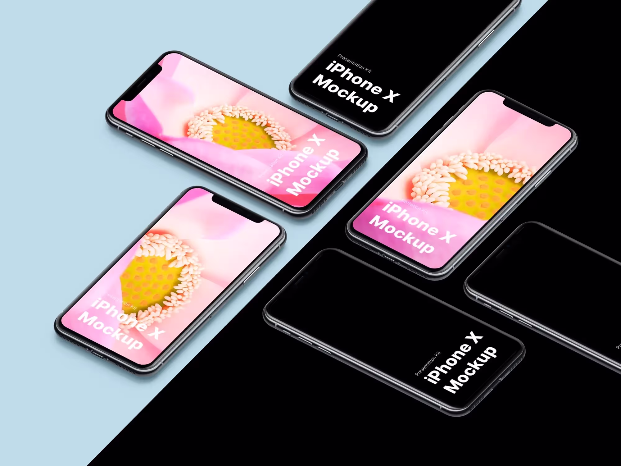 Apple iPhone X Mockups | Pro Design Resource