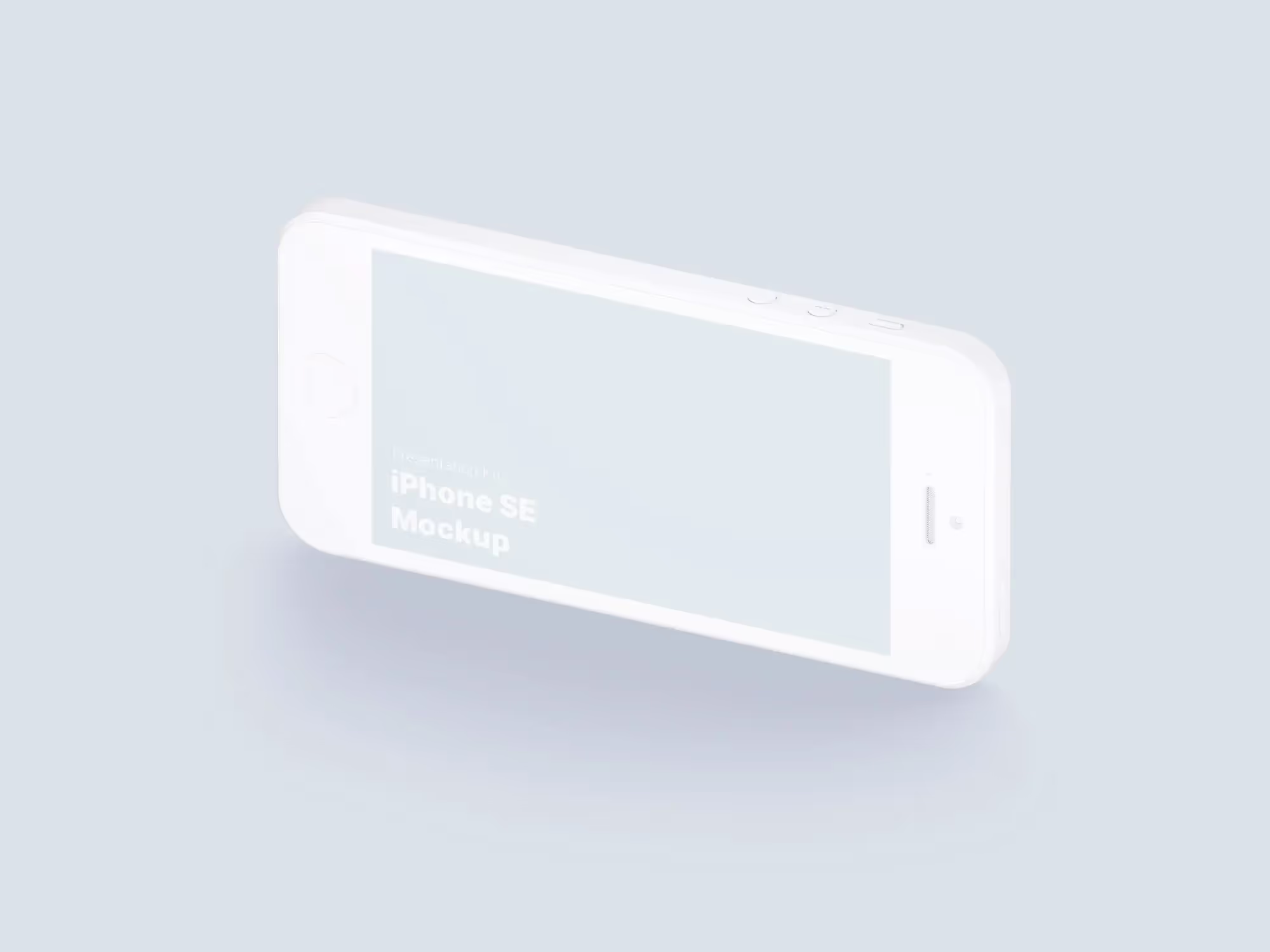 Apple iPhone SE Mockups | High Quality Asset
