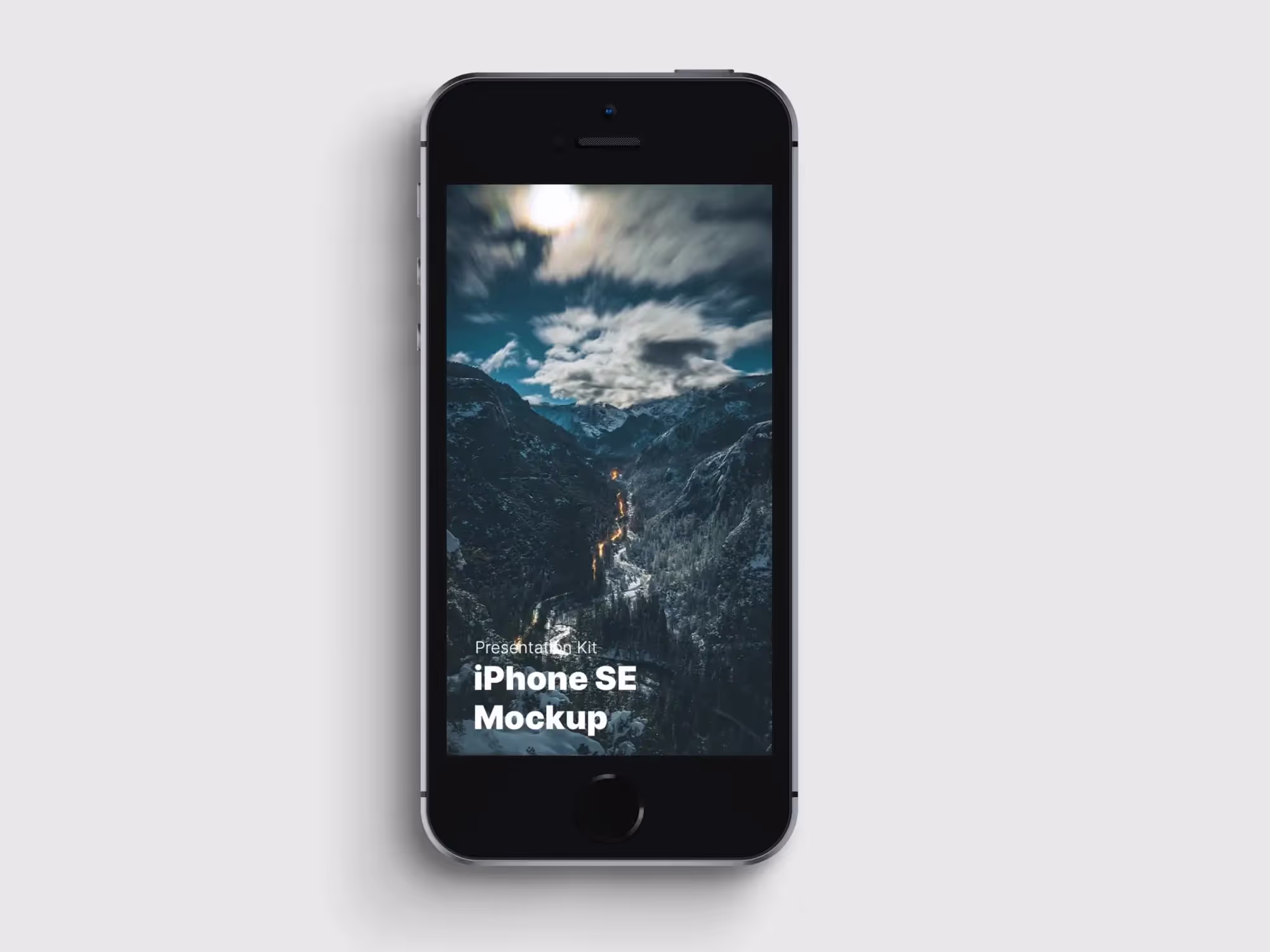 Apple iPhone SE Mockups | High Quality Asset