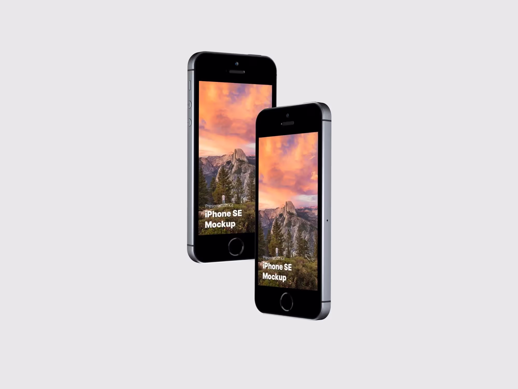 Apple iPhone SE Mockups | High Quality Asset