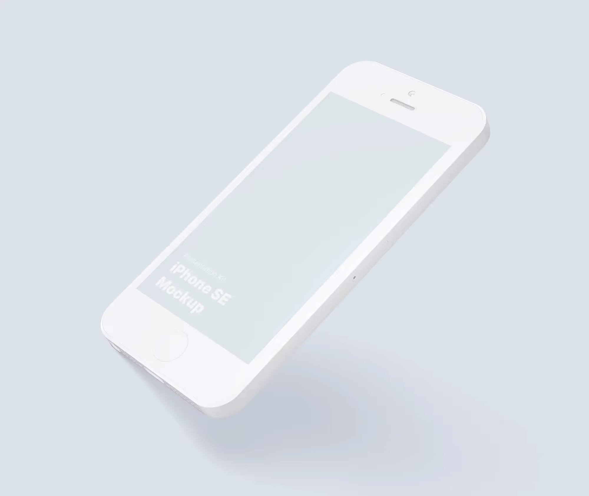 Apple iPhone SE Mockups | Commercial License Ready