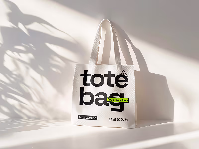 Free Tote Bag Mockup