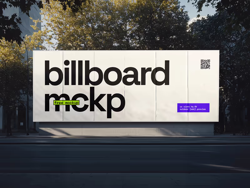 Free Billboard Mockup