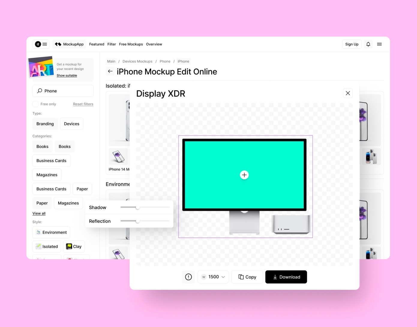 Mockup Plugin for Figma