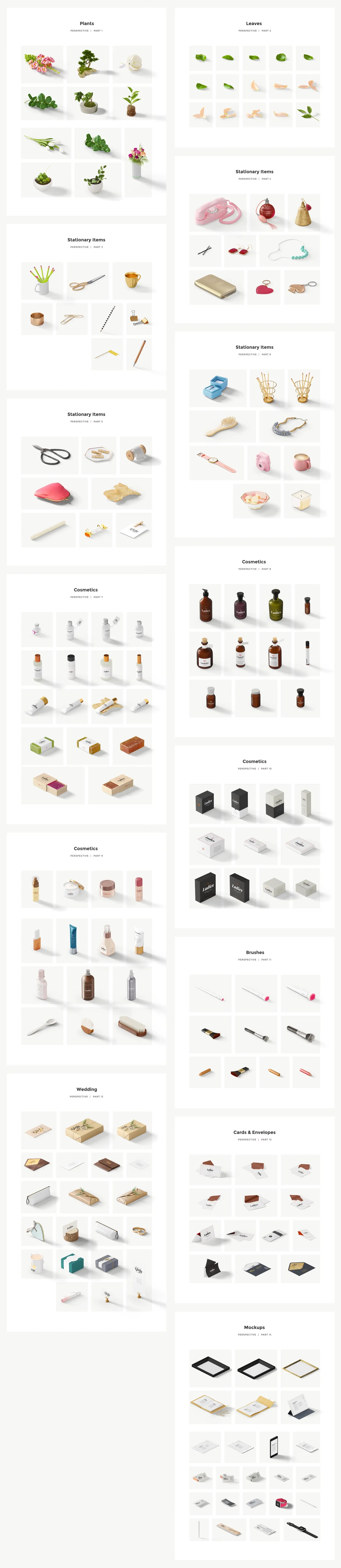 Beauty Mockup Scene Creator | Professional Template
