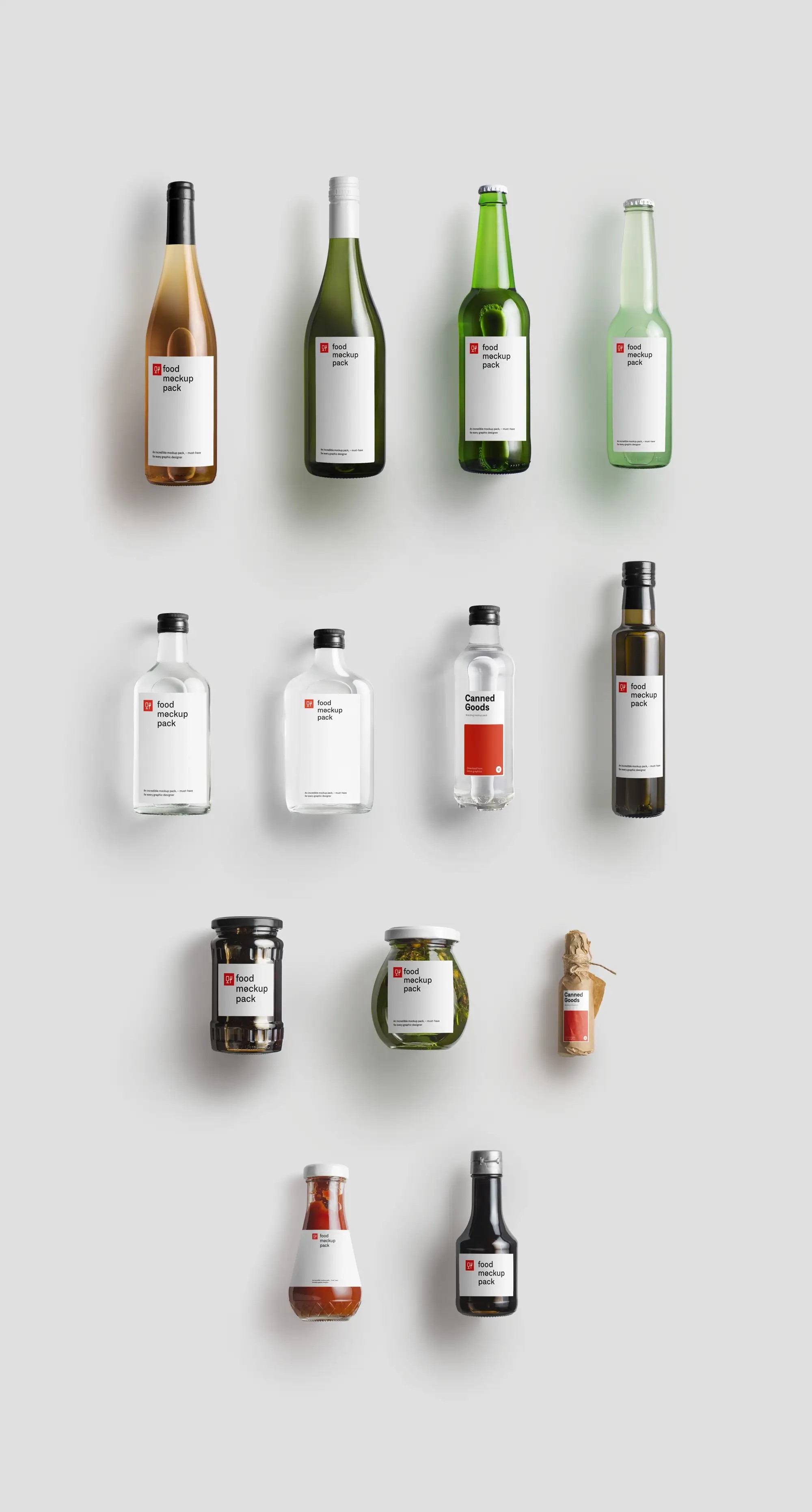 Bottle Mockups | Professional Template
