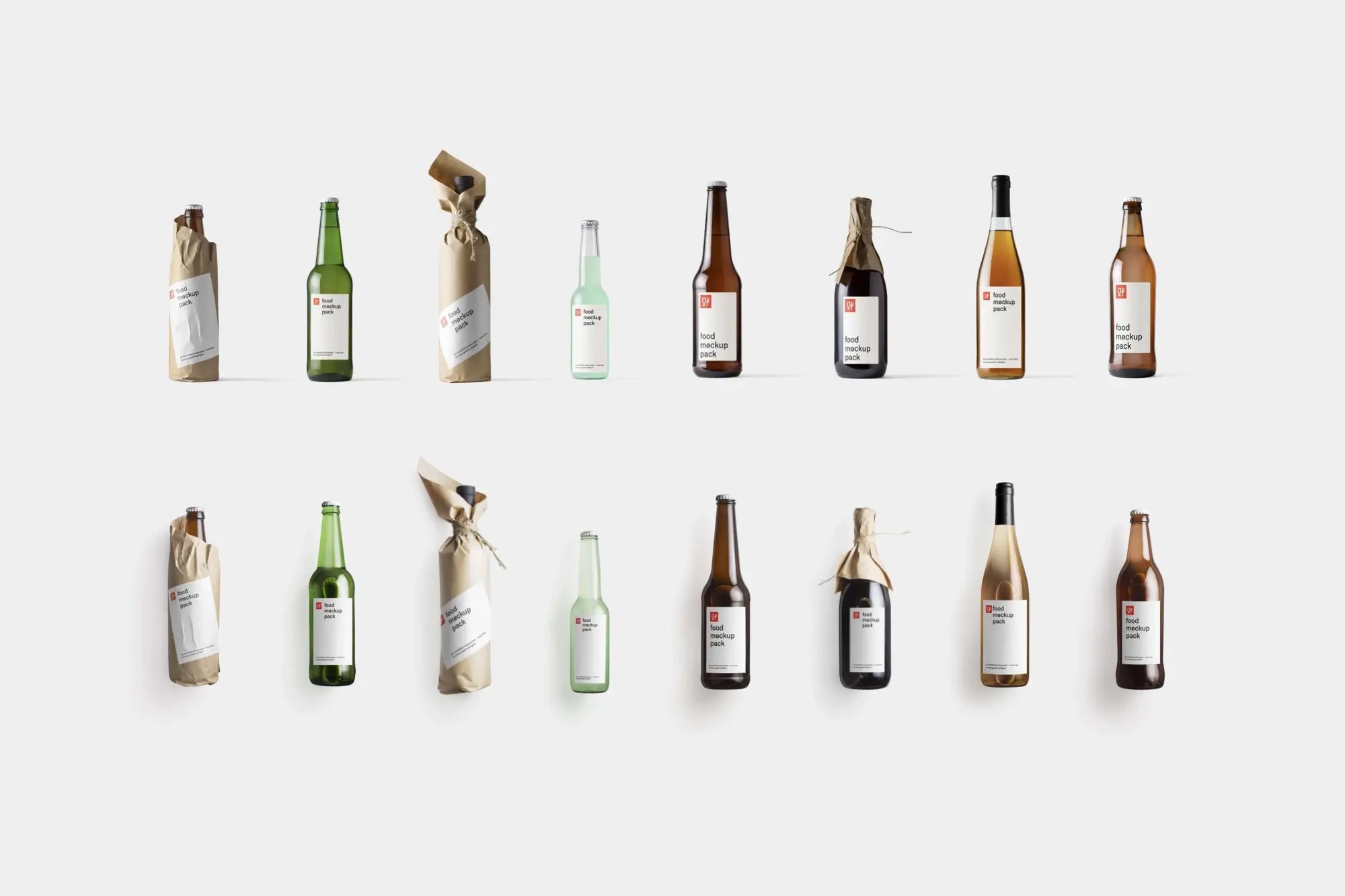 Bottle Mockups | Commercial License Ready