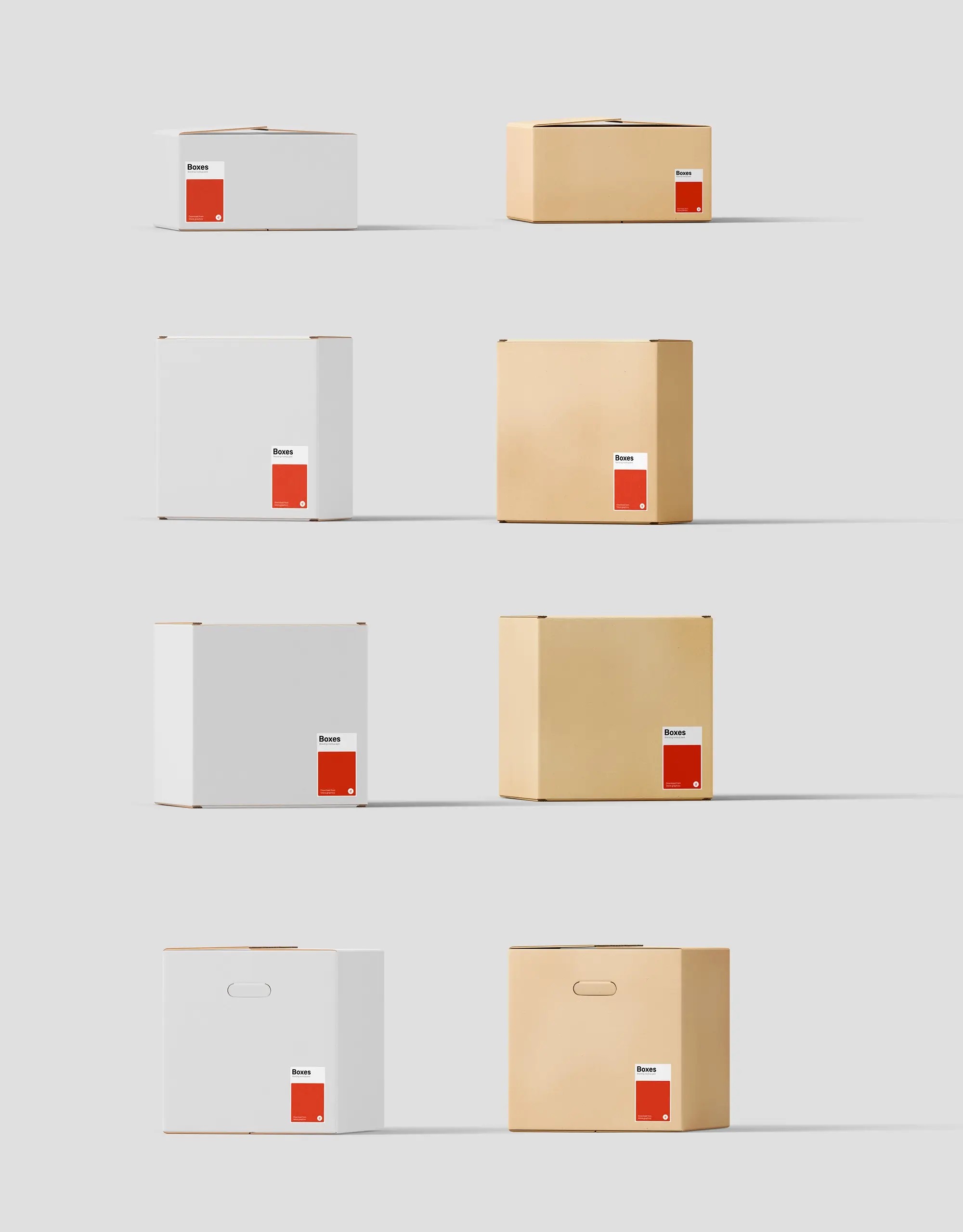 Kraft Box Mockups | Best Commercial Version