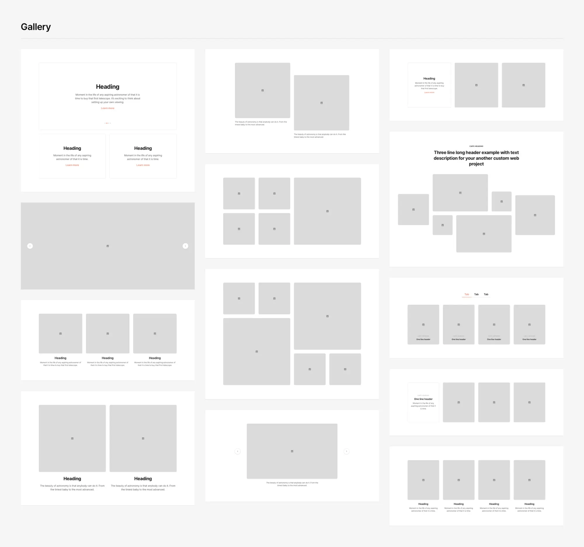 Sections | Commercial License Ready