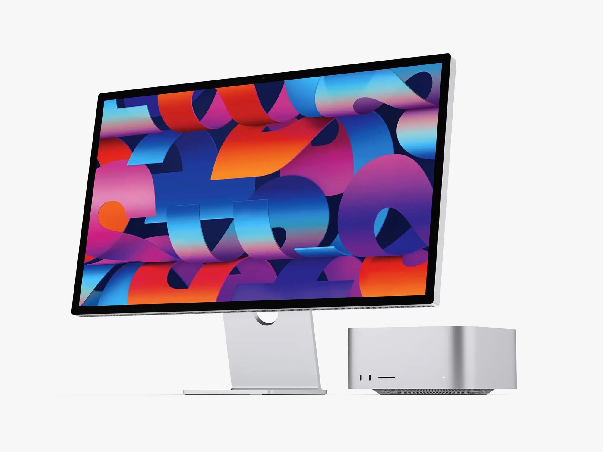Free Mac Studio & Studio Display Mockup | Full Resolution File