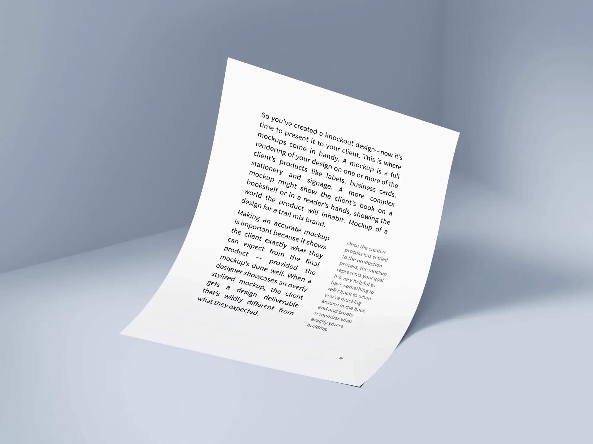 Free A4 Paper PSD Mockup | High Quality Asset