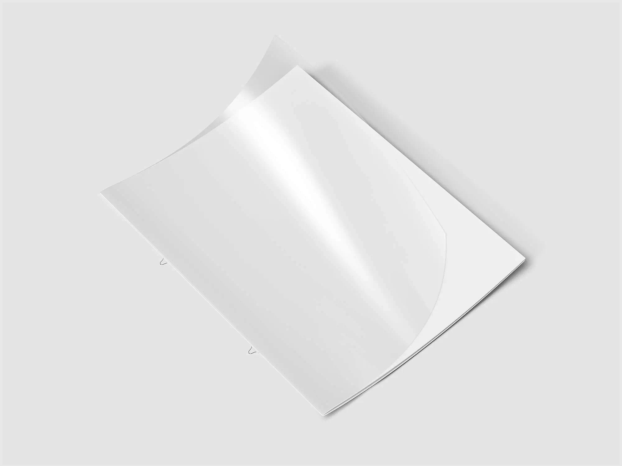 Letter Transparent Cover Brochure | Pro Designer Pack