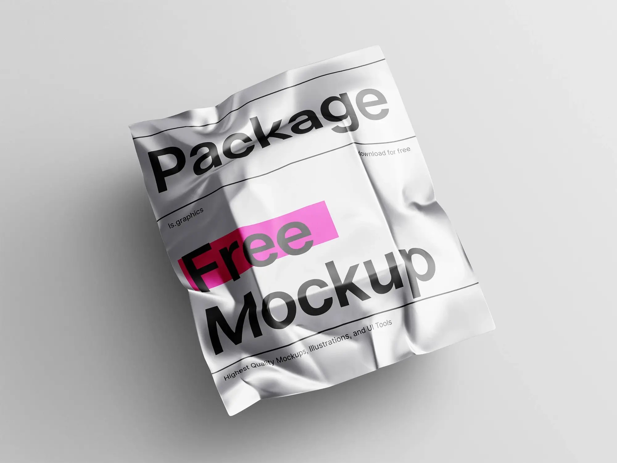Metallic Package Mockup | Best Commercial Version