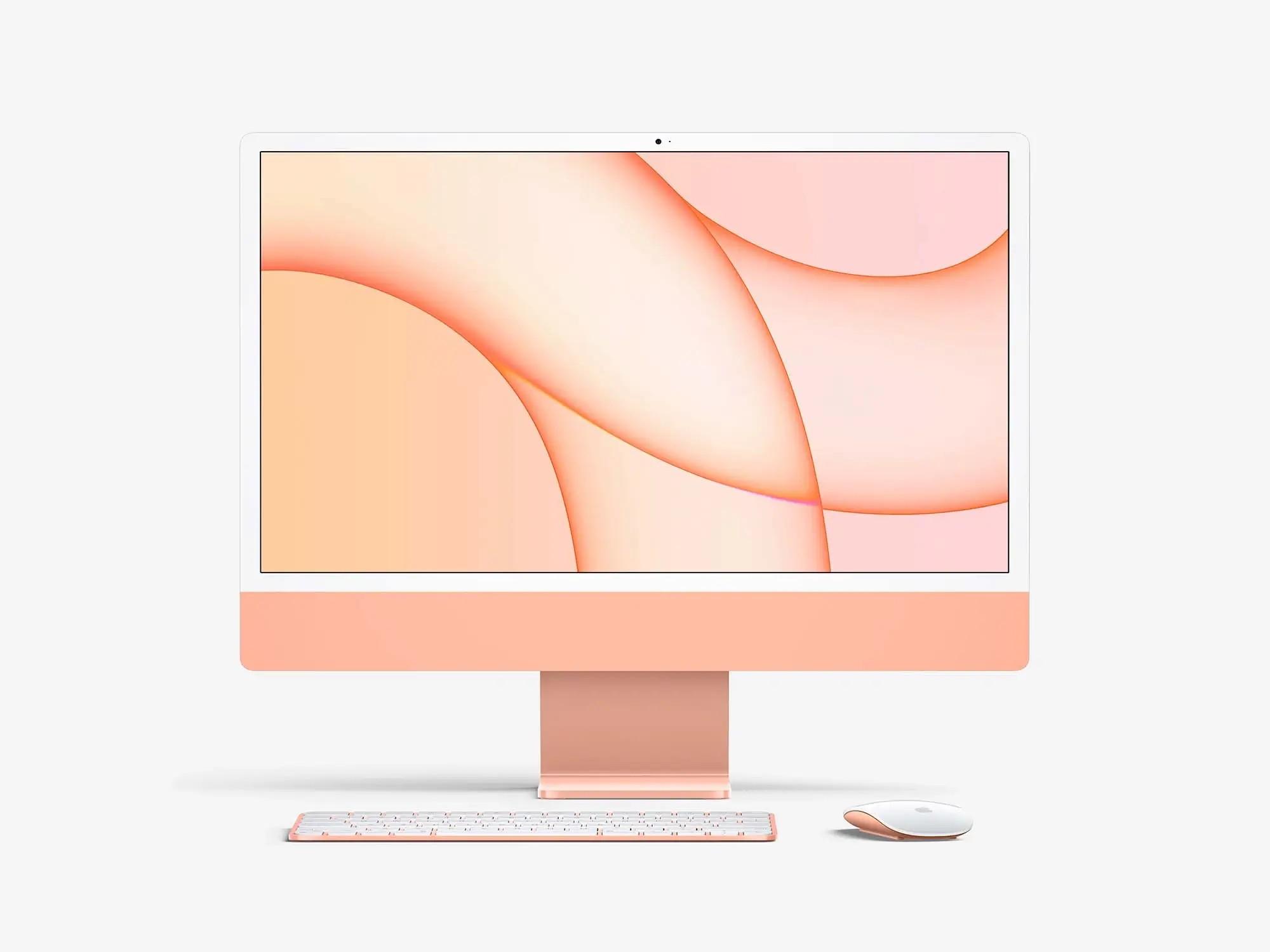 Free iMac 24-inch (2021) Mockup | Pro Design Resource