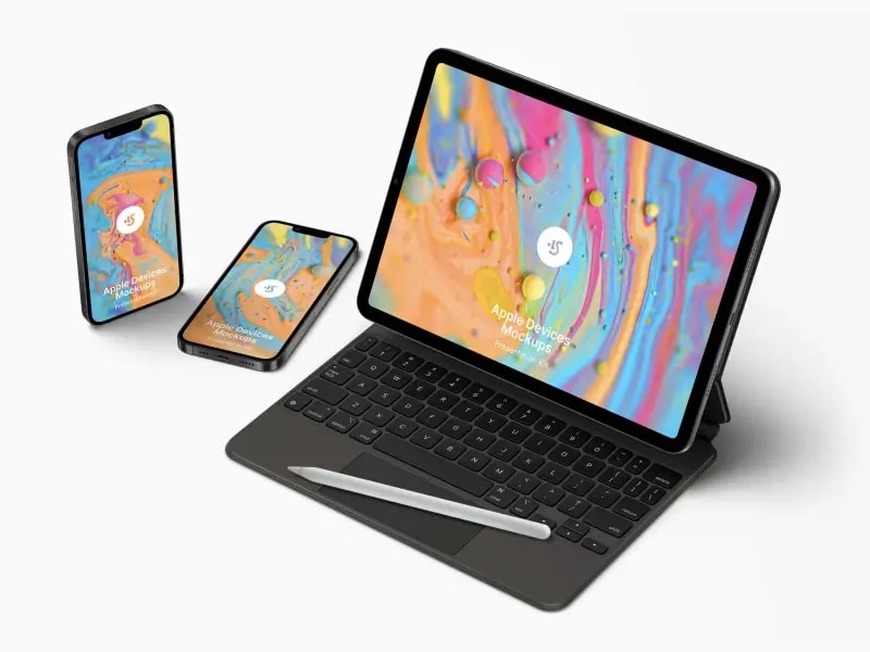 Free iPad Pro and iPhone Mockups