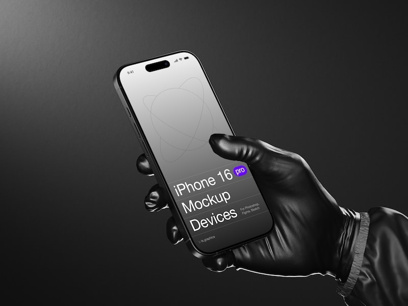 T-Mockups: iPhone 16 Pro Mockups, 6