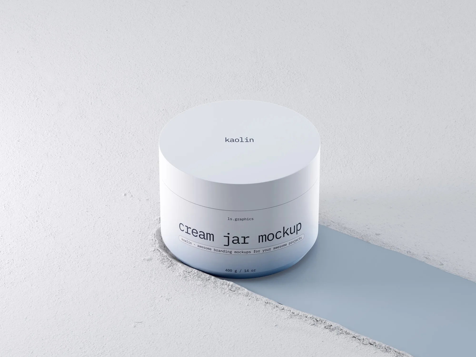 Cosmetic Mockups - Kaolin Cosmetic Mockups | Get on ls.graphics Store