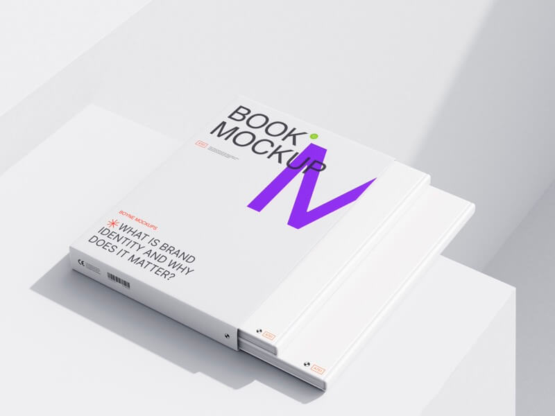 Boyne, Book Mockup and Book Box Mockup, US, 16