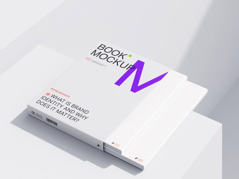 Boyne, Book Mockups and Book Packaging Mockup, EU, 16