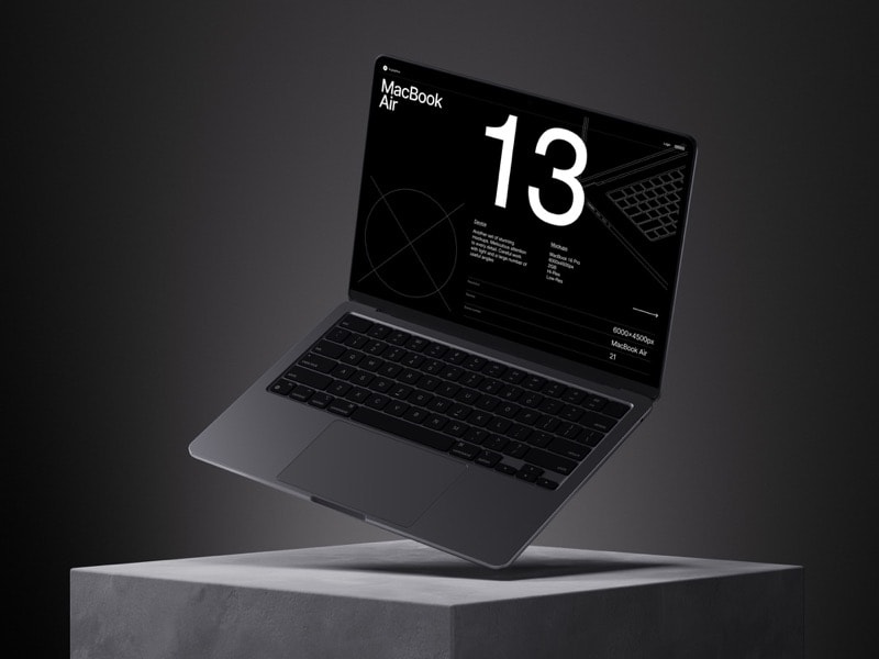E-Mockups: MacBook Air, 08