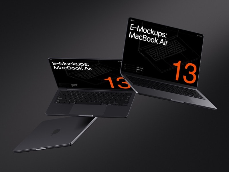 E-Mockups: MacBook Air, 12