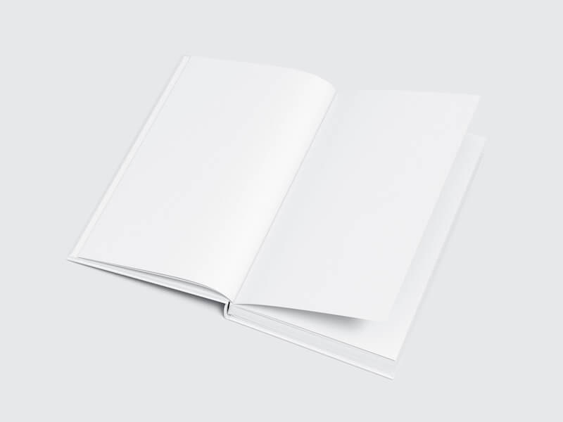 Book Mockup, US-Angled, 04