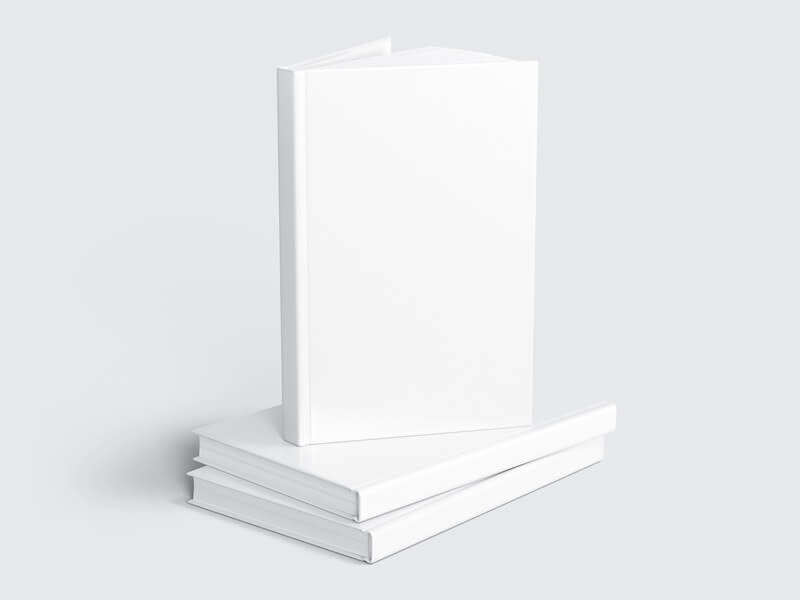 Book Mockup, US-Angled, 07