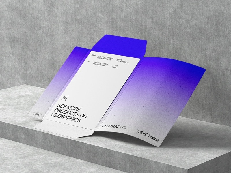 Kander, А4 Paper Mockup and Folder Mockup, EU 13