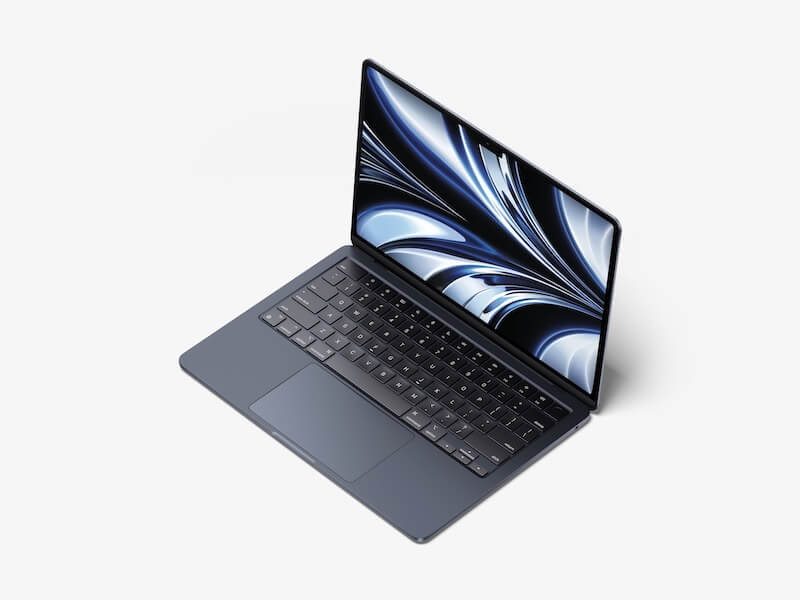 MacBook Air (M2) Mockups, 03